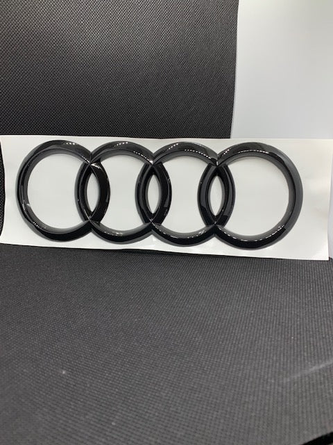 Premium Rear Rings Trunk Lid Emblems for Audi Models - Image 15