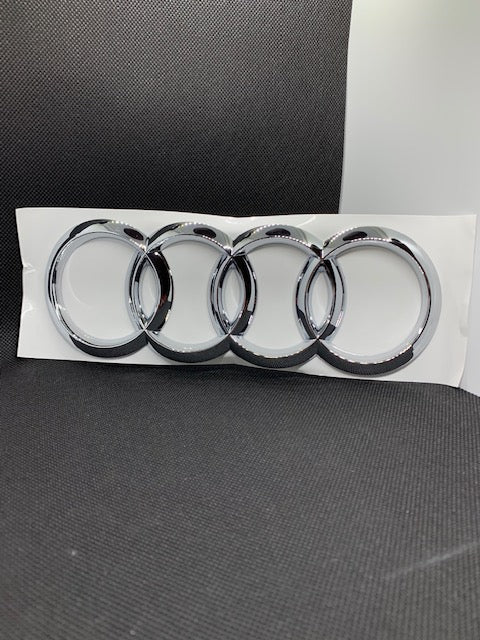 Premium Rear Rings Trunk Lid Emblems for Audi Models - Image 17