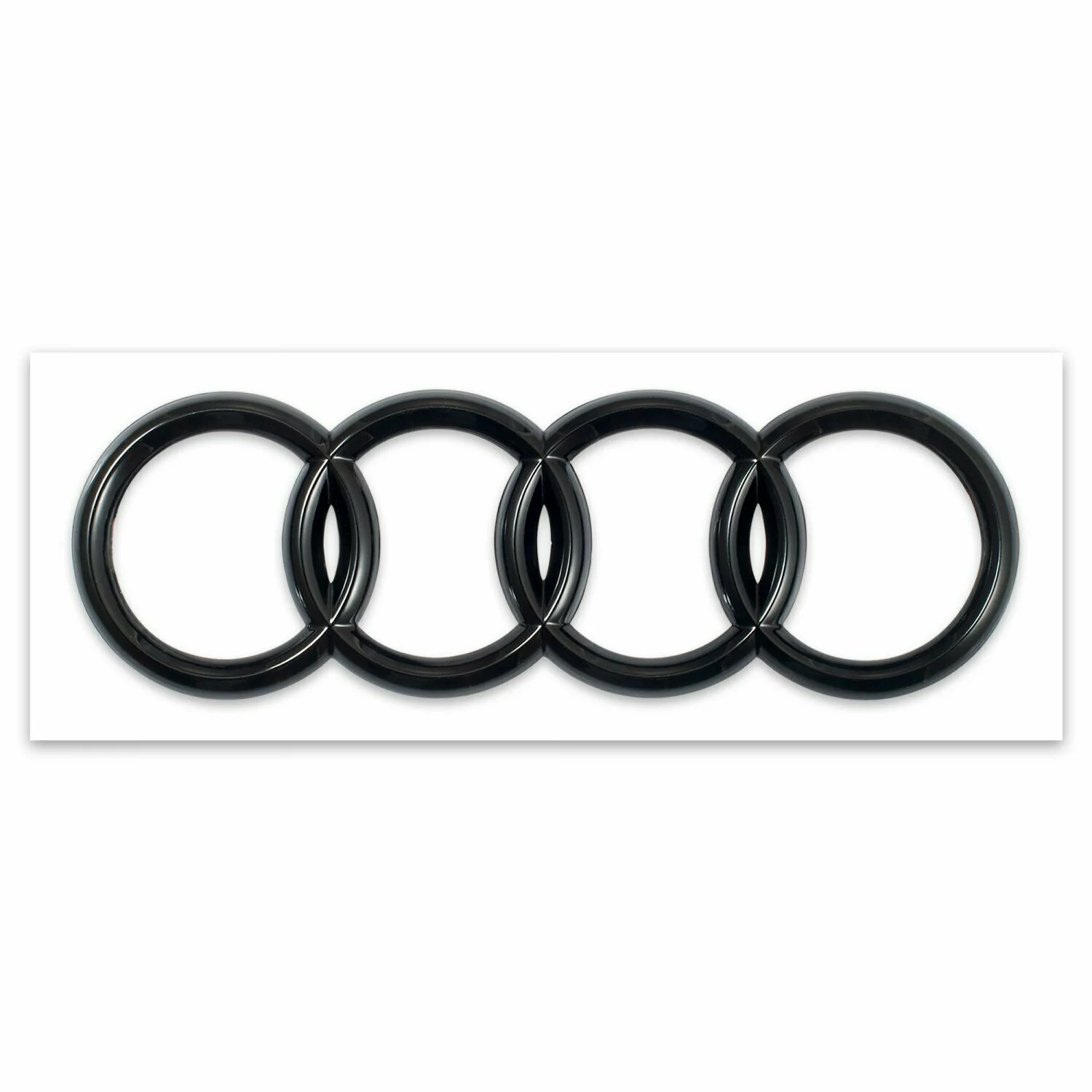 Premium Rear Rings Trunk Lid Emblems for Audi Models - Image 19