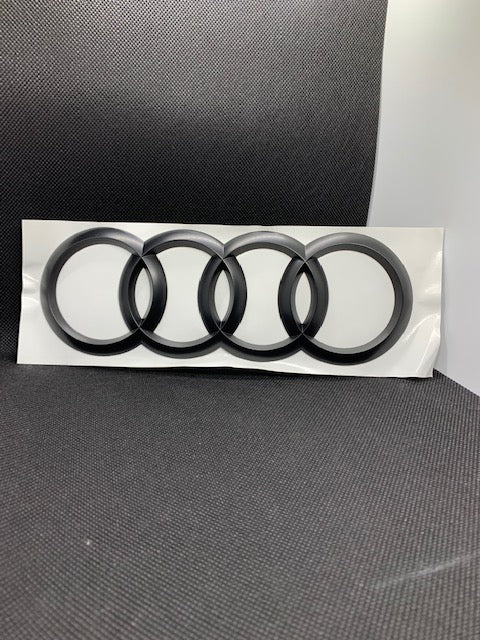 Premium Rear Rings Trunk Lid Emblems for Audi Models - Image 3