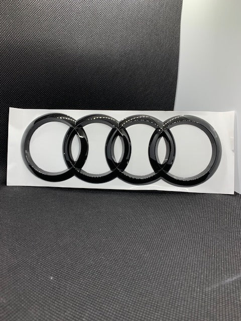 Premium Rear Rings Trunk Lid Emblems for Audi Models - Image 5