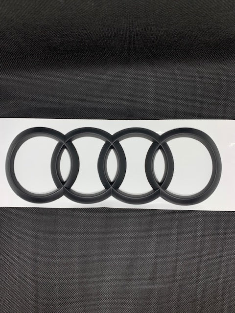 Premium Rear Rings Trunk Lid Emblems for Audi Models - Image 6
