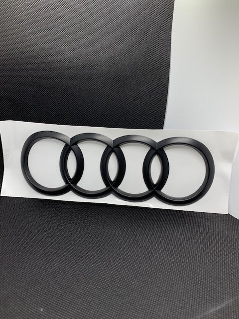 Premium Rear Rings Trunk Lid Emblems for Audi Models - Image 7