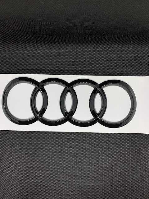Premium Rear Rings Trunk Lid Emblems for Audi Models - Image 8