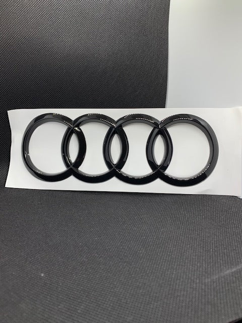 Premium Rear Rings Trunk Lid Emblems for Audi Models - Image 9
