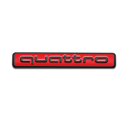 Audi Quattro Grille and Trunk Emblems - Image 5