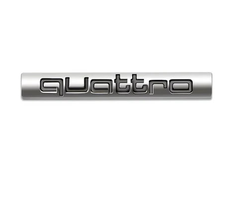 Audi Quattro Grille and Trunk Emblems - Image 6
