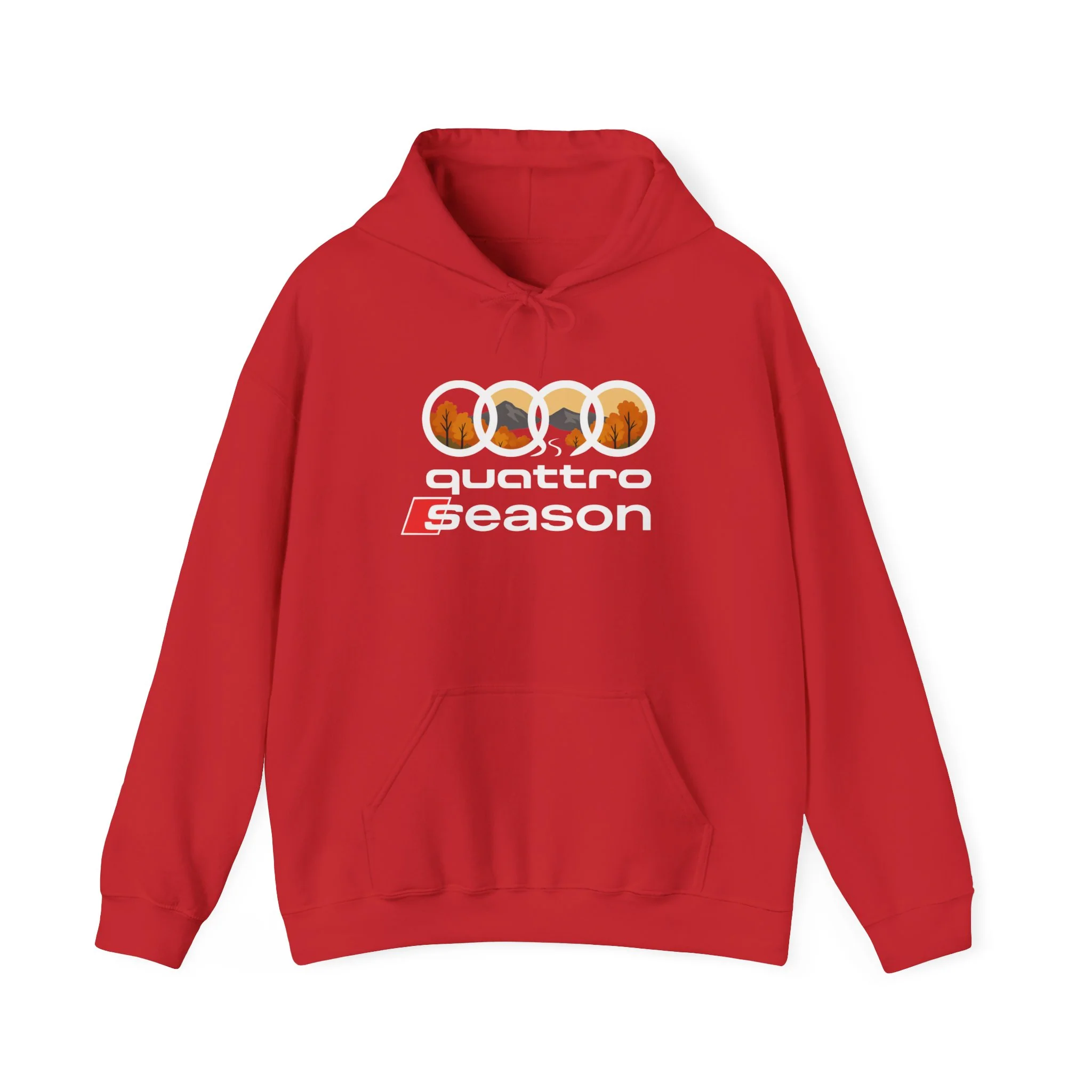 Quattro Season Hoodie Audi Quattro-Inspired Sweatshirt Euro Car Enthusiast Apparel - Image 11