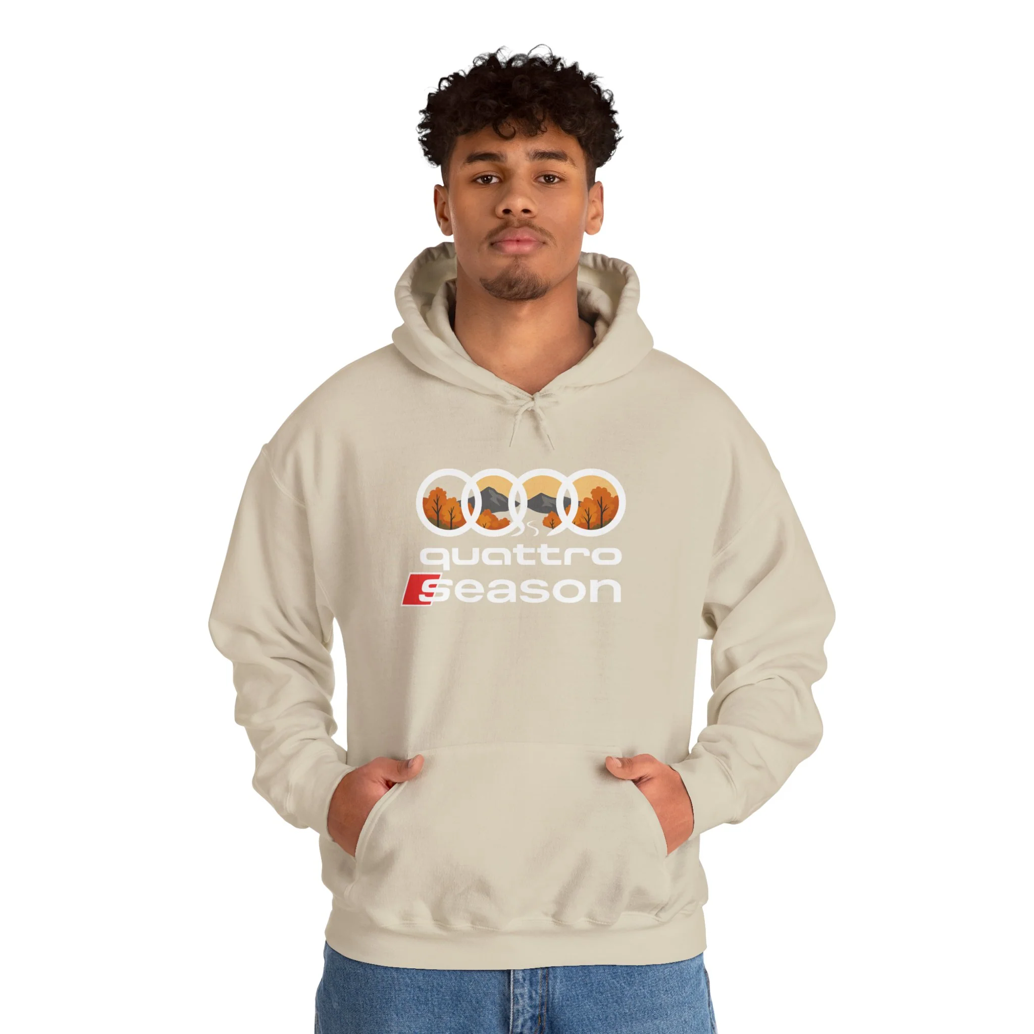 Quattro Season Hoodie Audi Quattro-Inspired Sweatshirt Euro Car Enthusiast Apparel - Image 21
