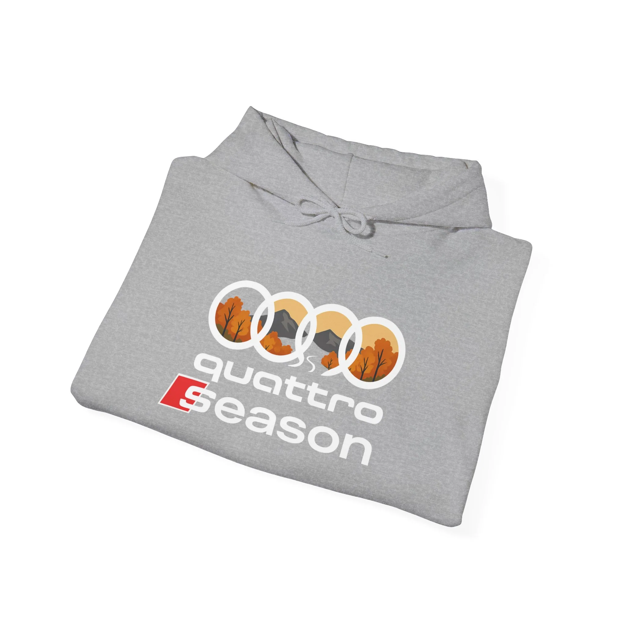 Quattro Season Hoodie Audi Quattro-Inspired Sweatshirt Euro Car Enthusiast Apparel - Image 26