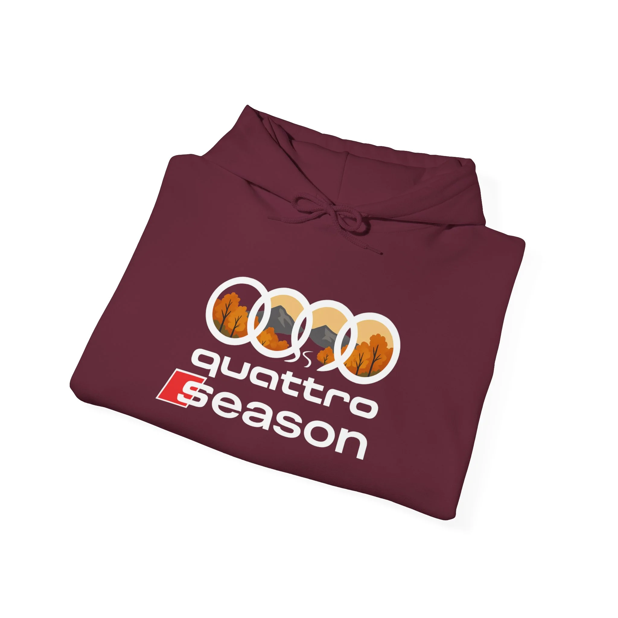 Quattro Season Hoodie Audi Quattro-Inspired Sweatshirt Euro Car Enthusiast Apparel - Image 32