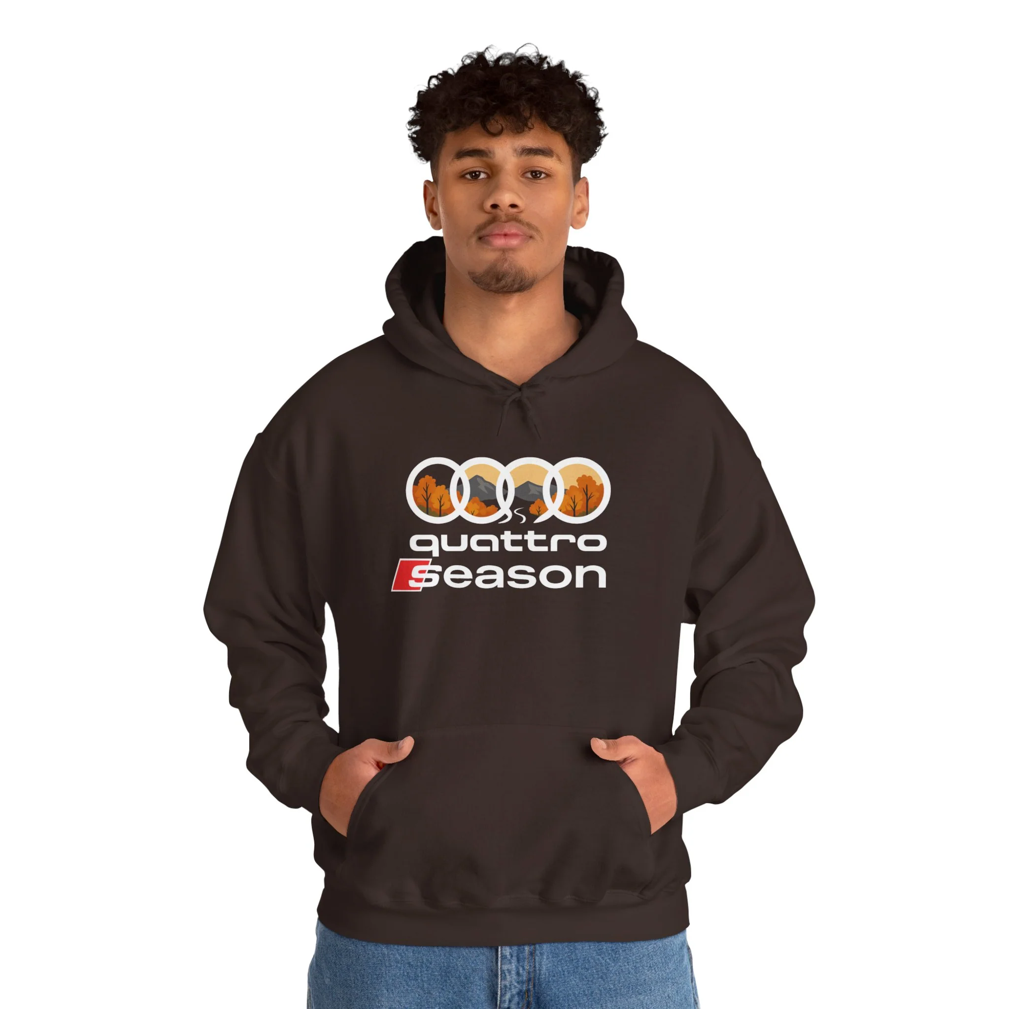 Quattro Season Hoodie Audi Quattro-Inspired Sweatshirt Euro Car Enthusiast Apparel - Image 39