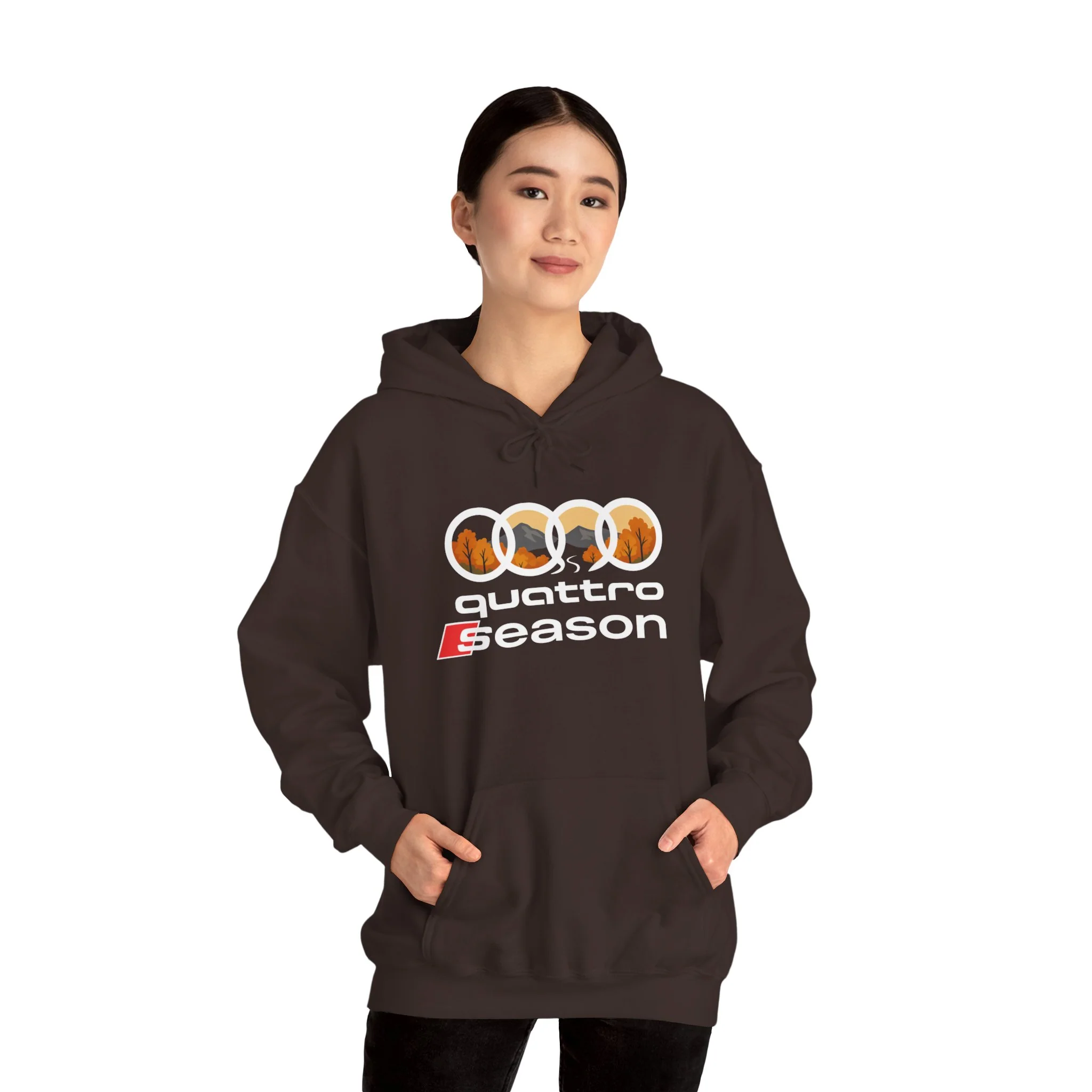 Quattro Season Hoodie Audi Quattro-Inspired Sweatshirt Euro Car Enthusiast Apparel - Image 40