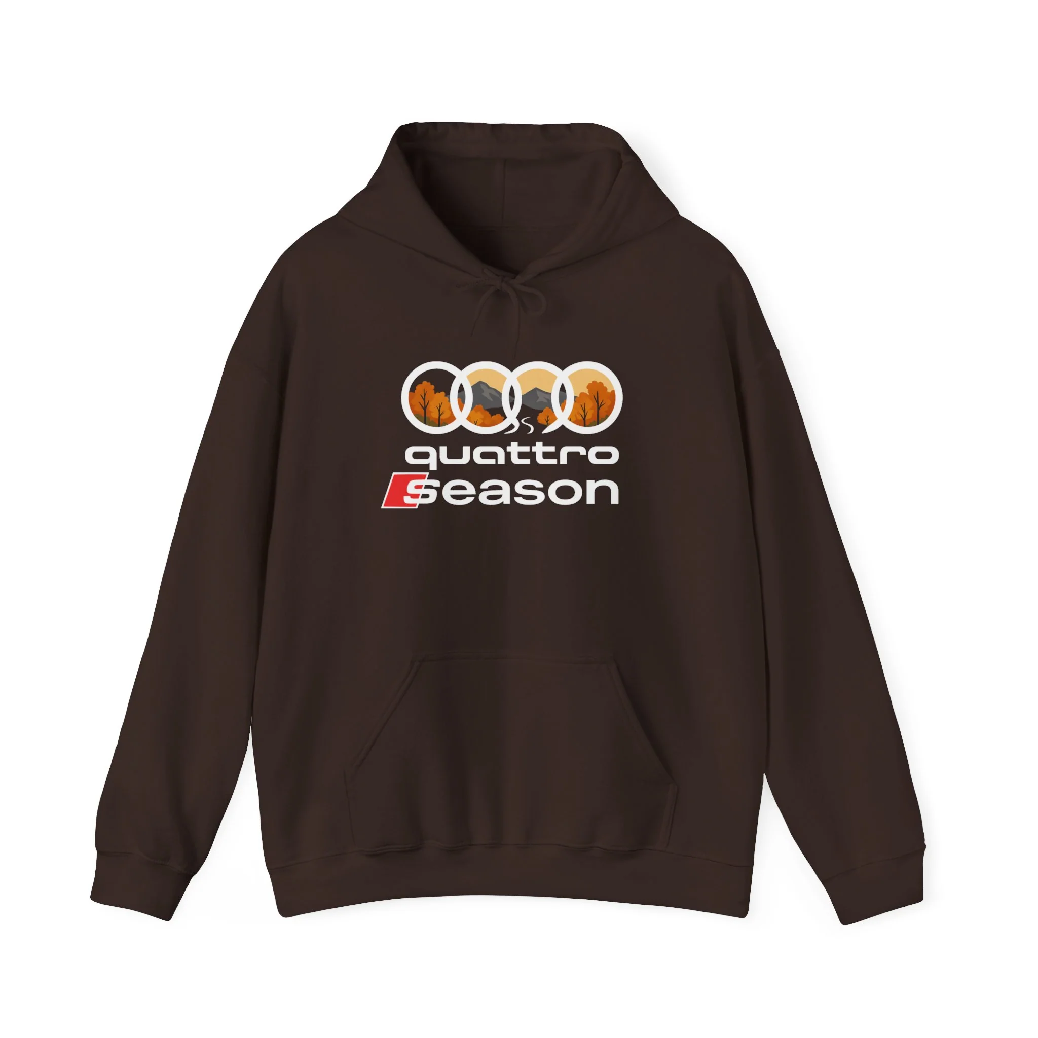 Quattro Season Hoodie Audi Quattro-Inspired Sweatshirt Euro Car Enthusiast Apparel - Image 5