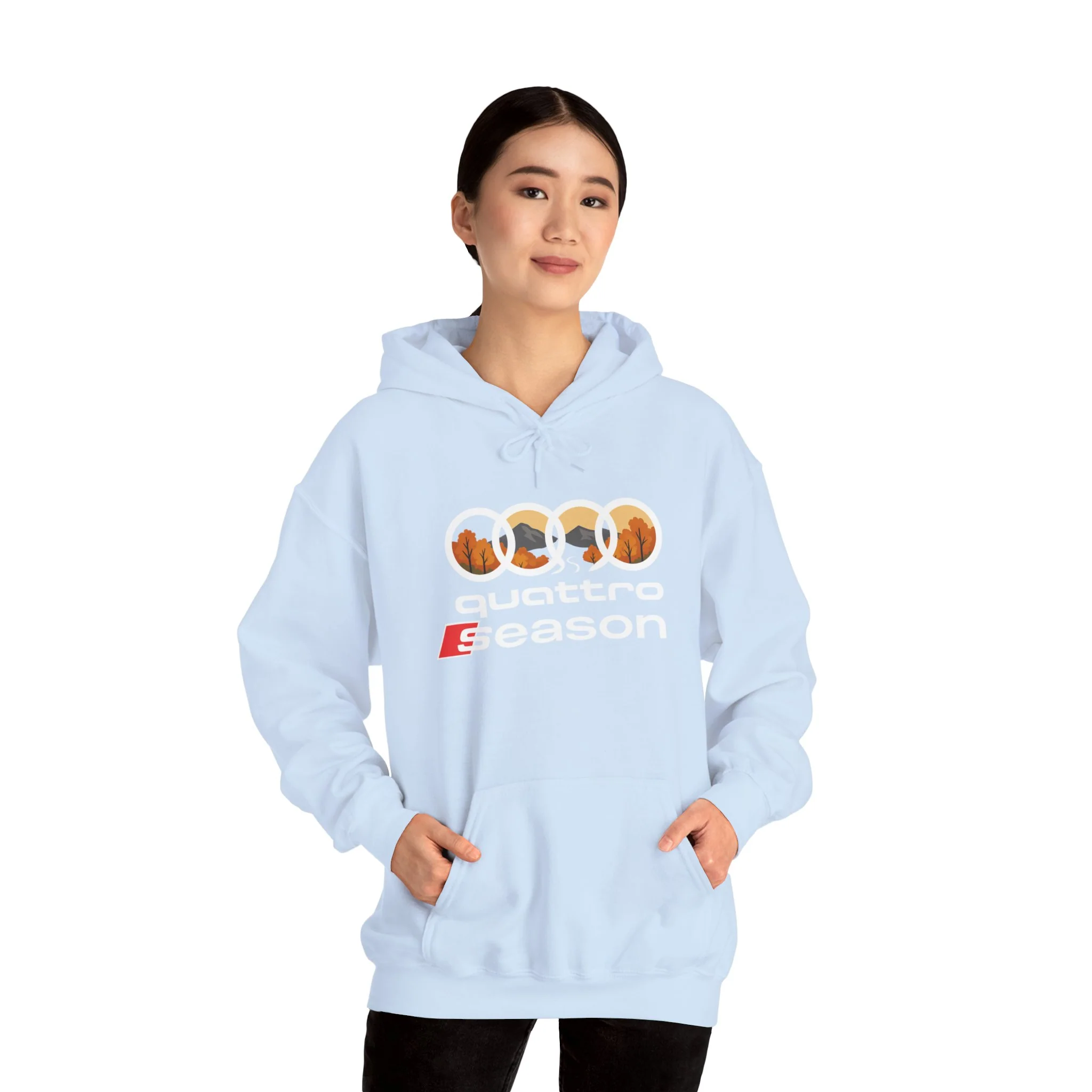 Quattro Season Hoodie Audi Quattro-Inspired Sweatshirt Euro Car Enthusiast Apparel - Image 52