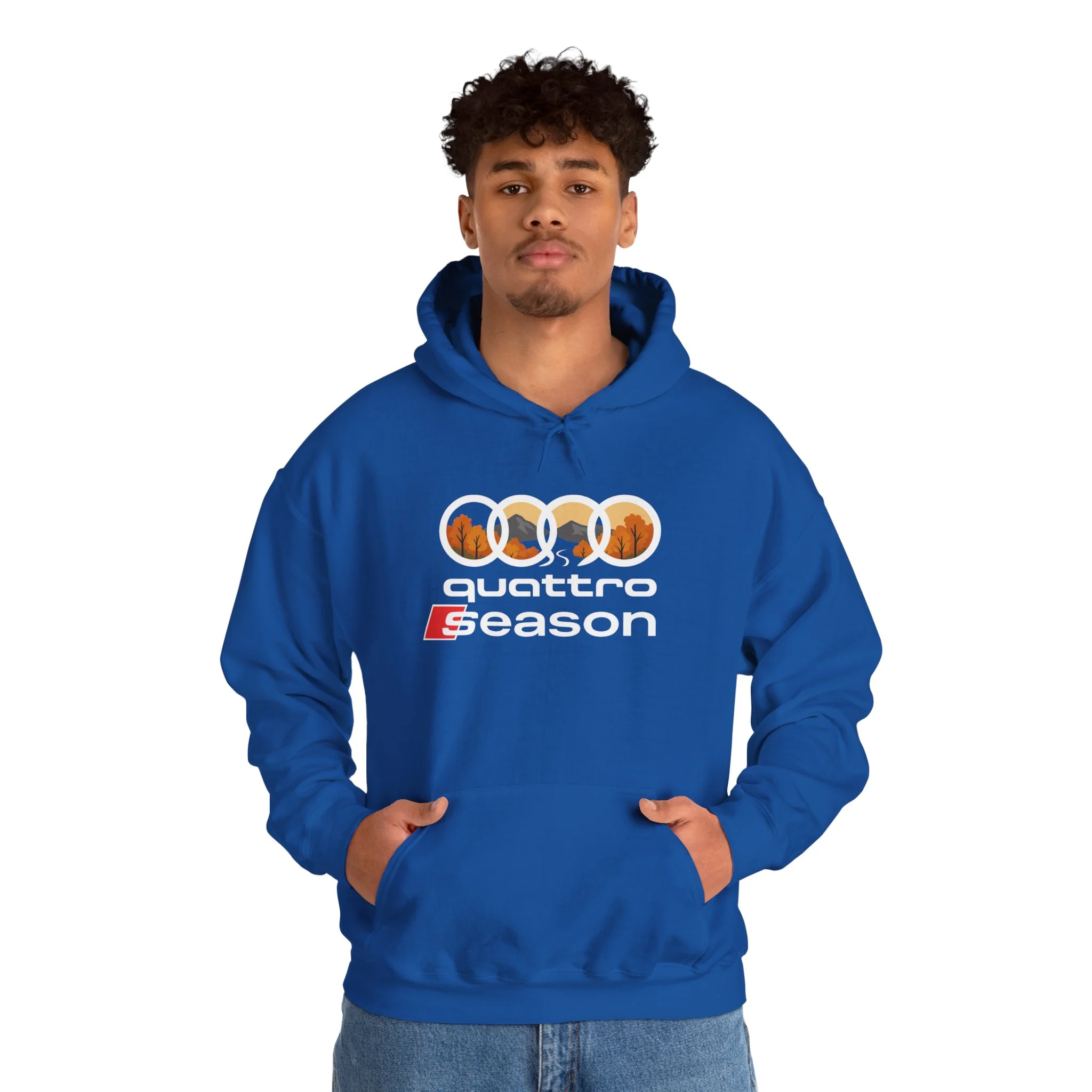Quattro Season Hoodie Audi Quattro-Inspired Sweatshirt Euro Car Enthusiast Apparel - Image 57