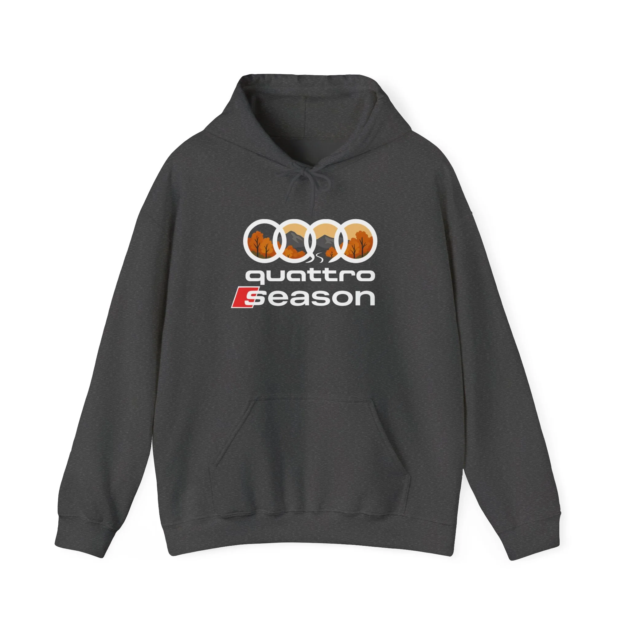 Quattro Season Hoodie Audi Quattro-Inspired Sweatshirt Euro Car Enthusiast Apparel - Image 6
