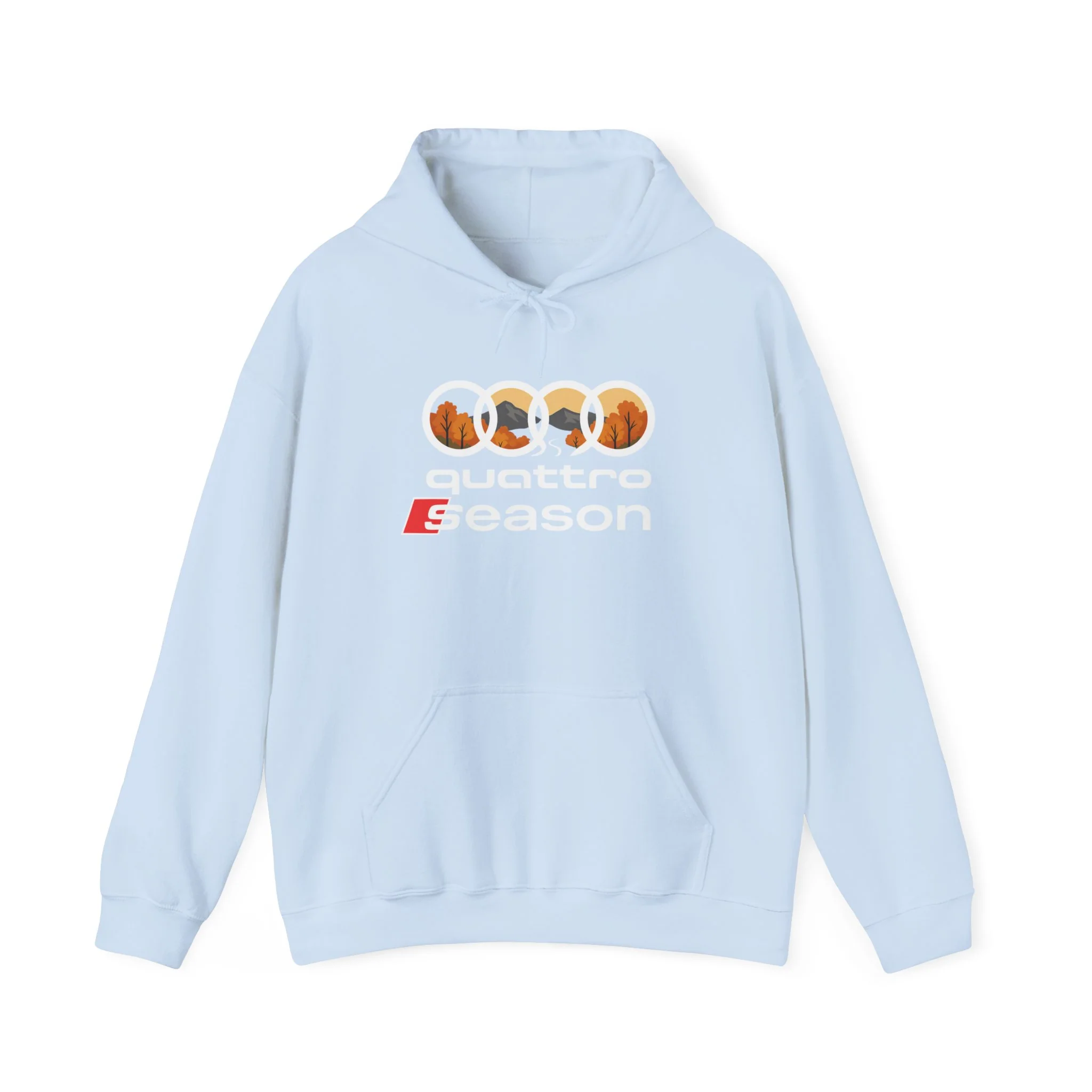 Quattro Season Hoodie Audi Quattro-Inspired Sweatshirt Euro Car Enthusiast Apparel - Image 7