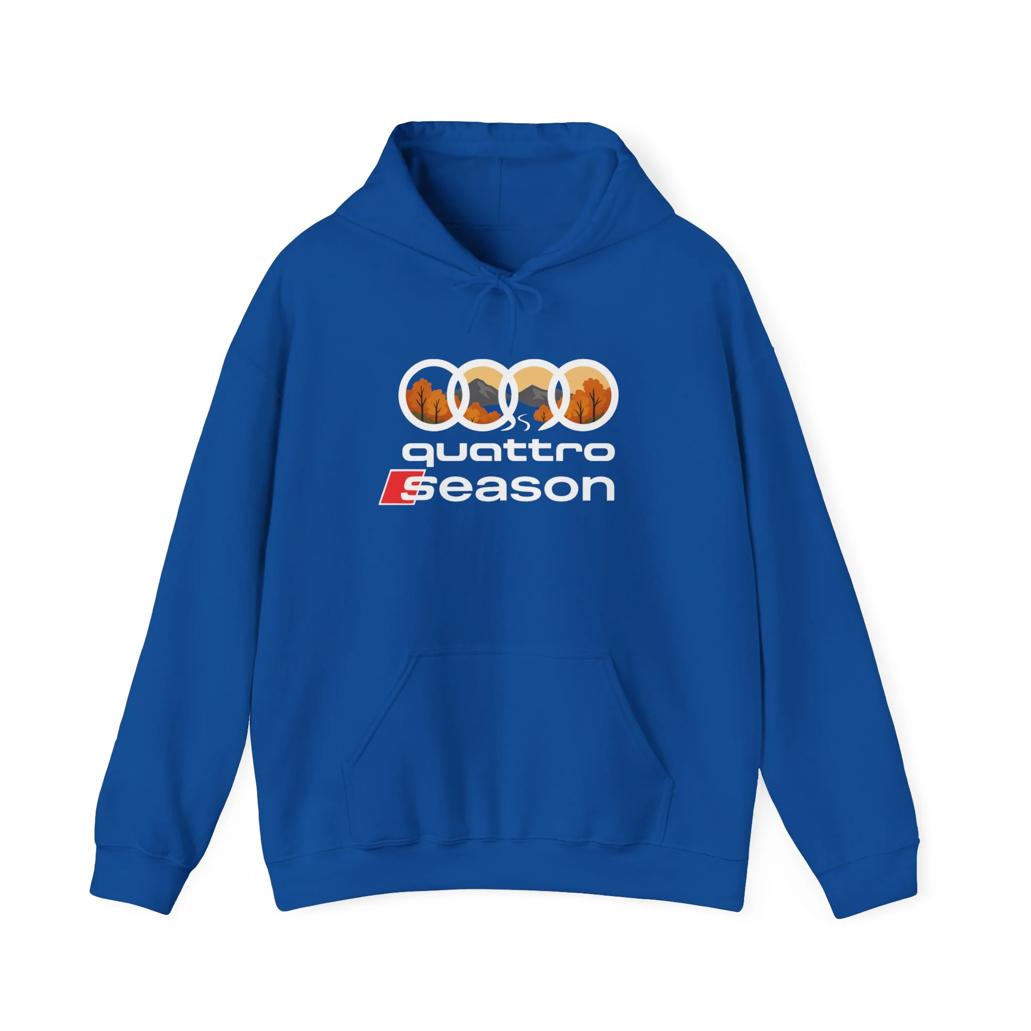 Quattro Season Hoodie Audi Quattro-Inspired Sweatshirt Euro Car Enthusiast Apparel - Image 8
