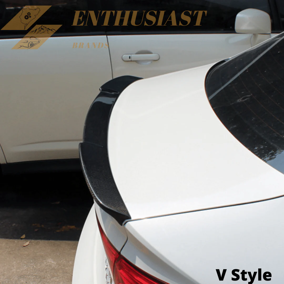 Rear Carbon Fiber Trunk Spoilers for Audi A3/A4/A5 Models - Image 11