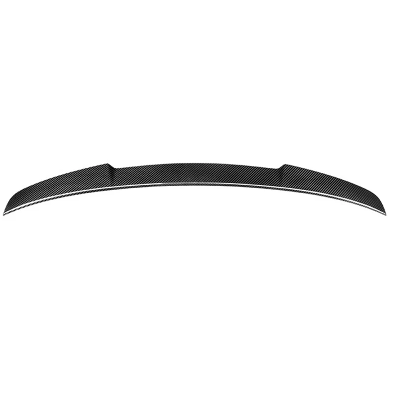 Rear Carbon Fiber Trunk Spoilers for Audi A3/A4/A5 Models - Image 2