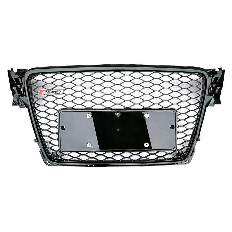 RS Honeycomb Front Grille for 2008-2012 Audi A4/S4 B8 Models - Image 5
