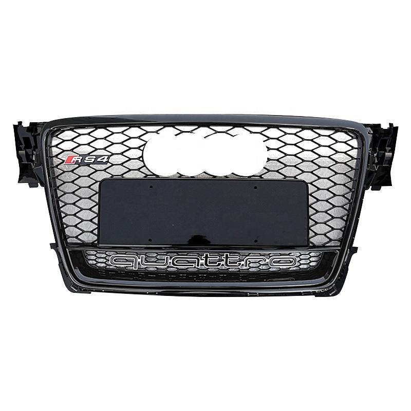 RS Honeycomb Front Grille for 2008-2012 Audi A4/S4 B8 Models - Image 6