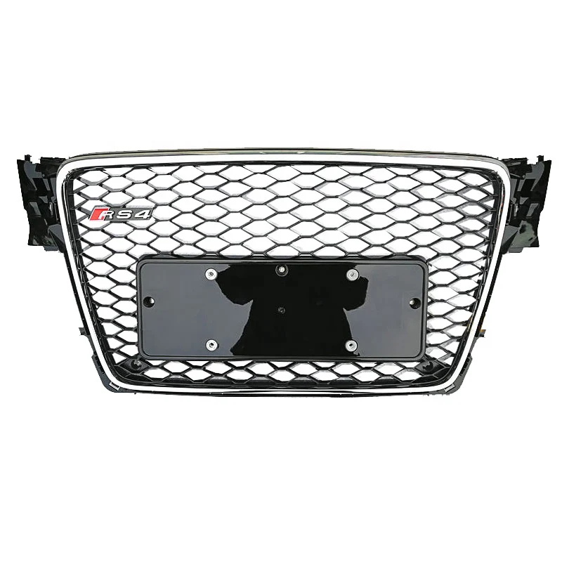 RS Honeycomb Front Grille for 2008-2012 Audi A4/S4 B8 Models - Image 7