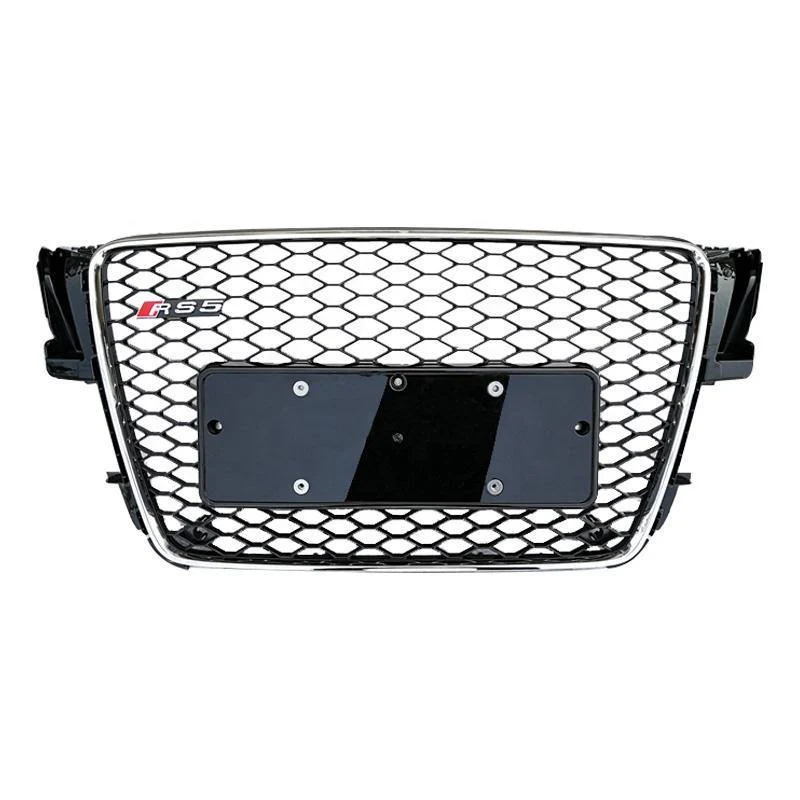 RS Honeycomb Front Grille for 2008-2012 Audi A5/S5 B8 Models - Image 3