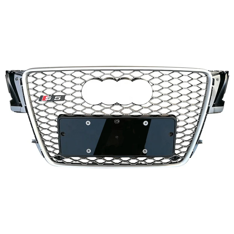 RS Honeycomb Front Grille for 2008-2012 Audi A5/S5 B8 Models - Image 8