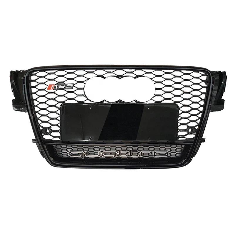 RS Honeycomb Front Grille for 2008-2012 Audi A5/S5 B8 Models - Image 9