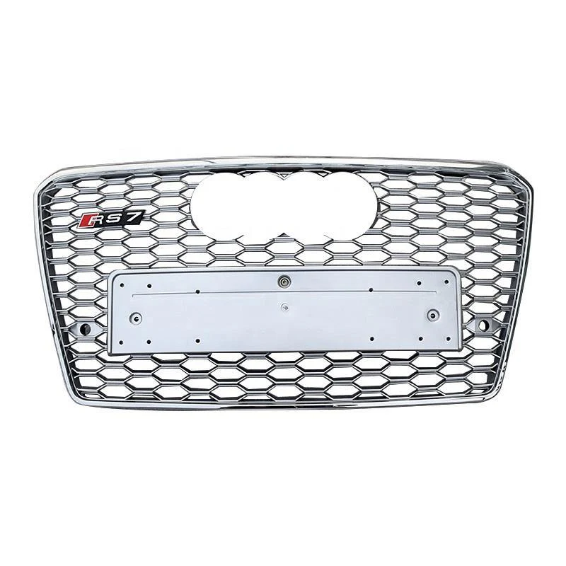 RS Honeycomb Front Grille for 2009-2015 Audi A7/S7 C7 Models - Image 3