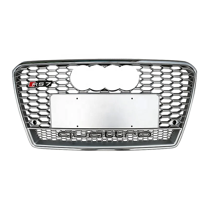 RS Honeycomb Front Grille for 2009-2015 Audi A7/S7 C7 Models - Image 7