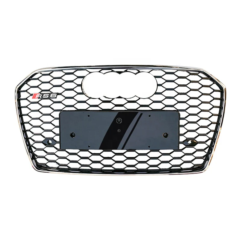 RS Honeycomb Front Grille for 2012-2015 Audi A6/S6 C7 Models - Image 3