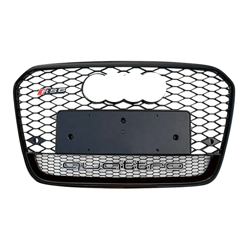 RS Honeycomb Front Grille for 2012-2015 Audi A6/S6 C7 Models - Image 4