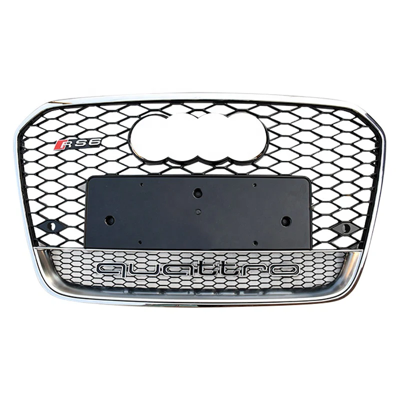 RS Honeycomb Front Grille for 2012-2015 Audi A6/S6 C7 Models - Image 5