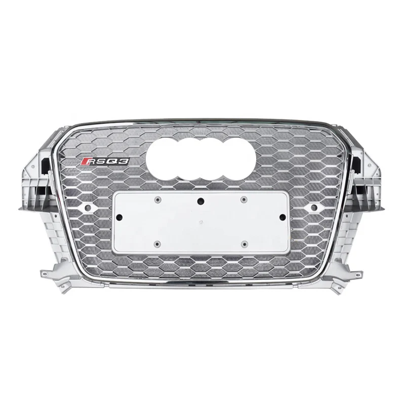 RS Honeycomb Front Grille for 2013-2015 Audi Q3/SQ3 8U Models - Image 3