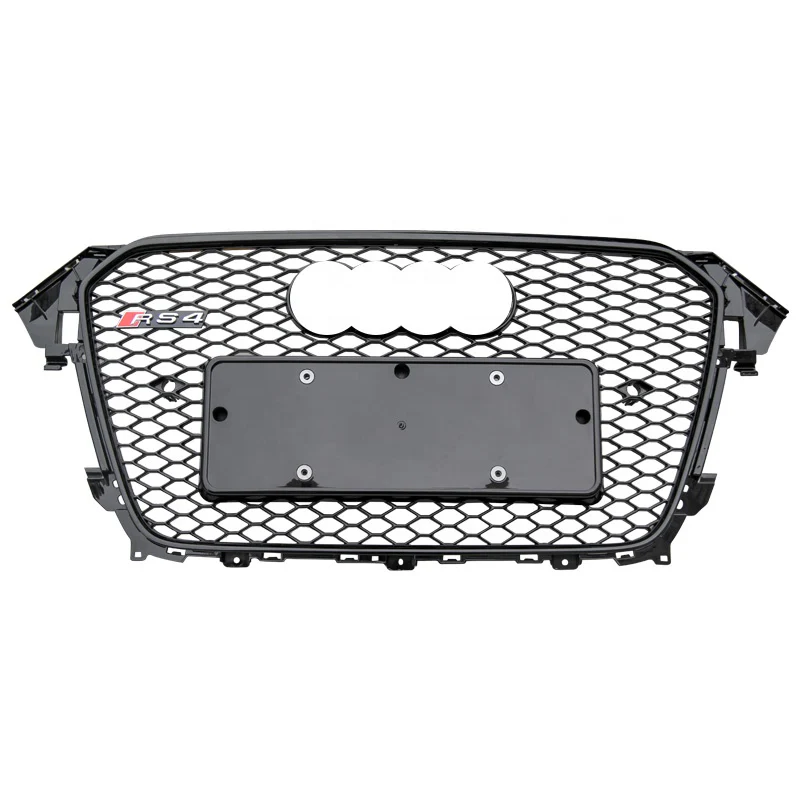 RS Honeycomb Front Grille for 2013-2016 Audi A4/S4 B8.5 Models - Image 10