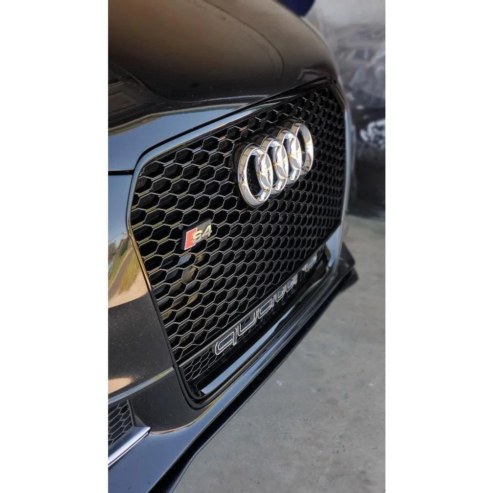 RS Honeycomb Front Grille for 2013-2016 Audi A4/S4 B8.5 Models - Image 9