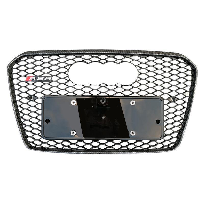 RS Honeycomb Front Grille for 2013-2016 Audi A5/S5 B8.5 Models - Image 4
