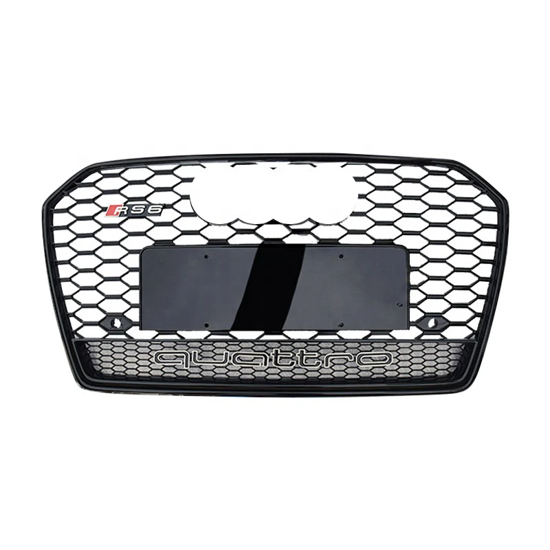 RS Honeycomb Front Grille for 2016-2018 Audi A6/S6 C7.5 Models - Image 5
