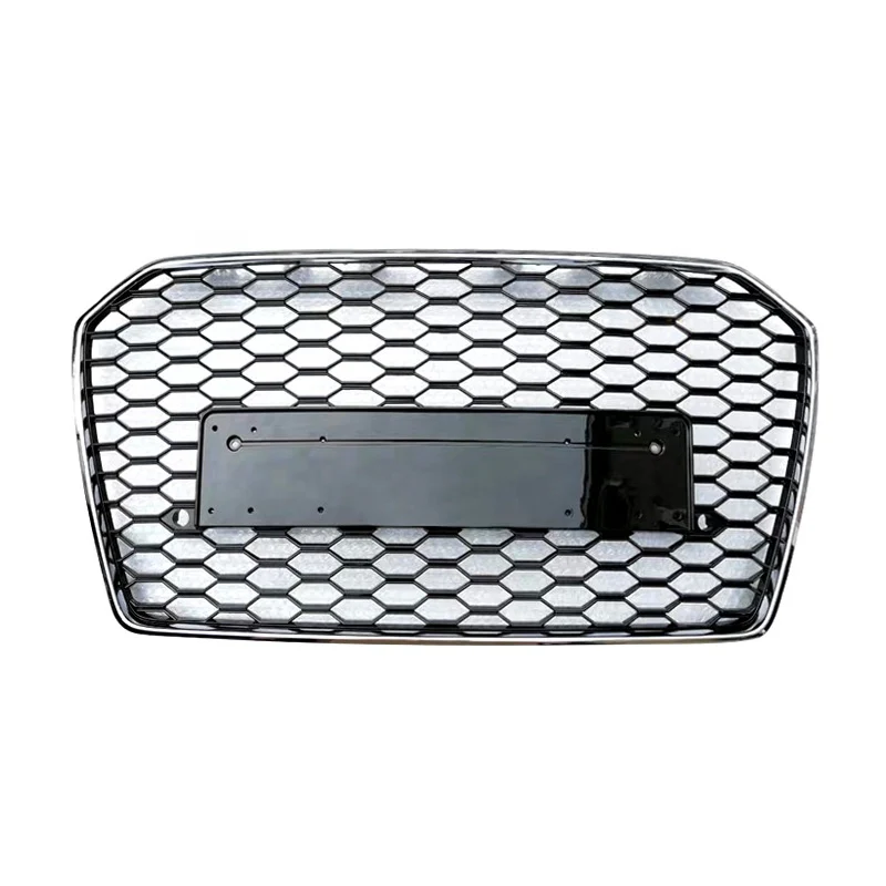 RS Honeycomb Front Grille for 2016-2018 Audi A6/S6 C7.5 Models - Image 7