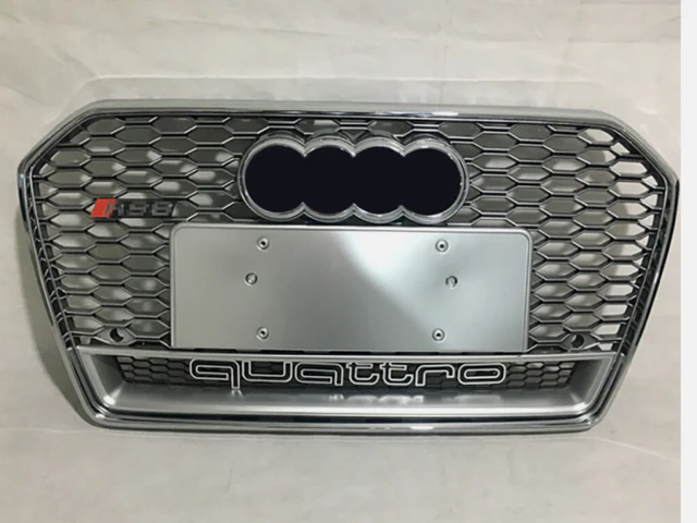 RS Honeycomb Front Grille for 2016-2018 Audi A6/S6 C7.5 Models - Image 8