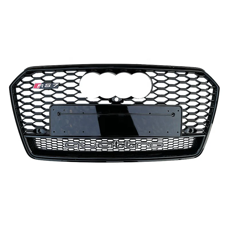RS Honeycomb Front Grille for 2016-2018 Audi A7/S7 C7.5 Models - Image 4