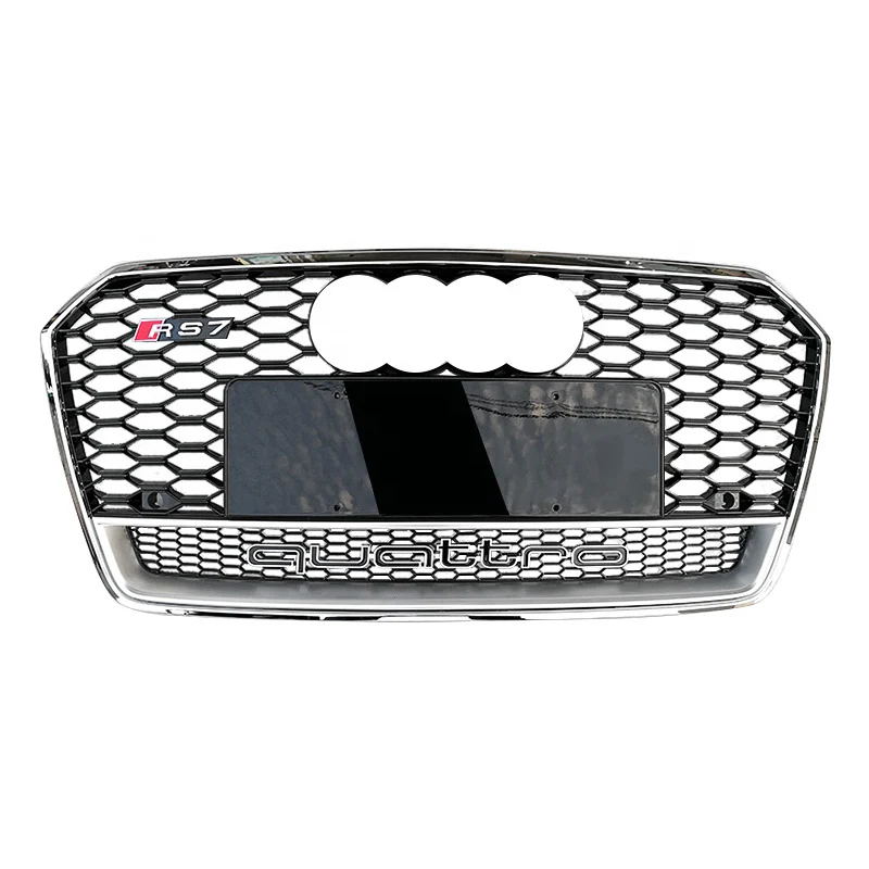 RS Honeycomb Front Grille for 2016-2018 Audi A7/S7 C7.5 Models - Image 5