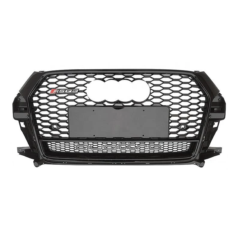 RS Honeycomb Front Grille for 2016 - 2018 Audi Q3/SQ3 8U.5 Models - Image 4