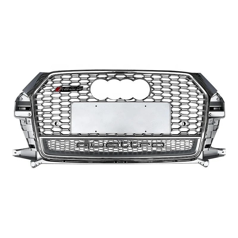 RS Honeycomb Front Grille for 2016 - 2018 Audi Q3/SQ3 8U.5 Models - Image 6