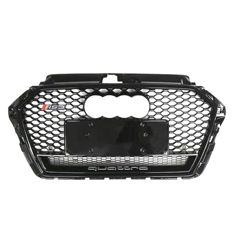 RS Honeycomb Front Grille for 2017-2019 Audi A3/S3 8V.5 Models - Image 10