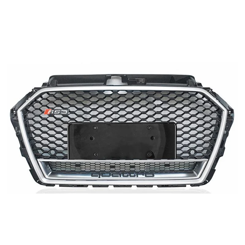 RS Honeycomb Front Grille for 2017-2019 Audi A3/S3 8V.5 Models - Image 13