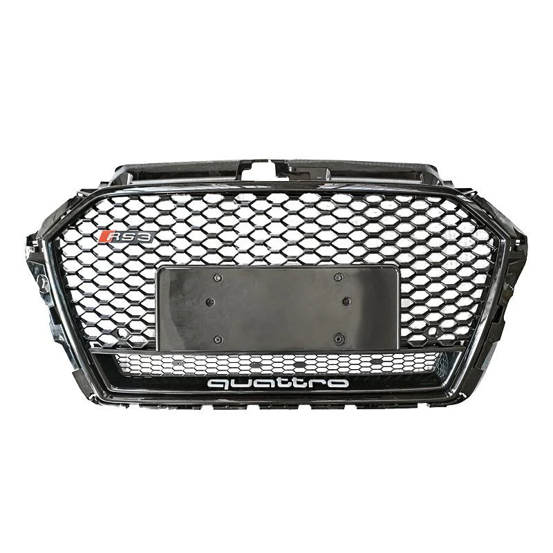 RS Honeycomb Front Grille for 2017-2019 Audi A3/S3 8V.5 Models - Image 14